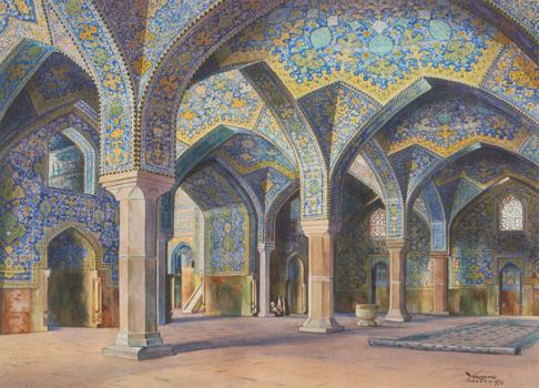 موزه ملی هنرهای اصفهان، میزبان آثار یرواند نهاپتیان
