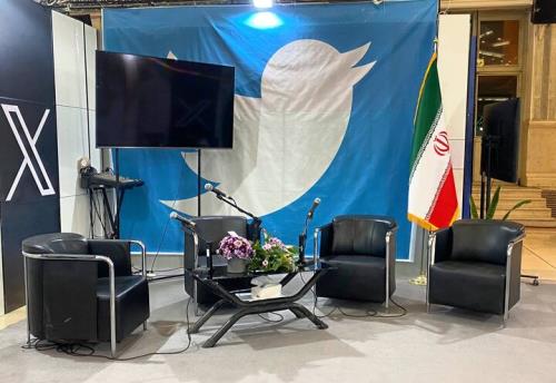 حاشیه حضور توییتری ها در نمایشگاه رسانه های ایران