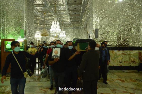 پیکر مدیرکل صداوسیمای سمنان در دارالرحمه به خاک سپرده شد