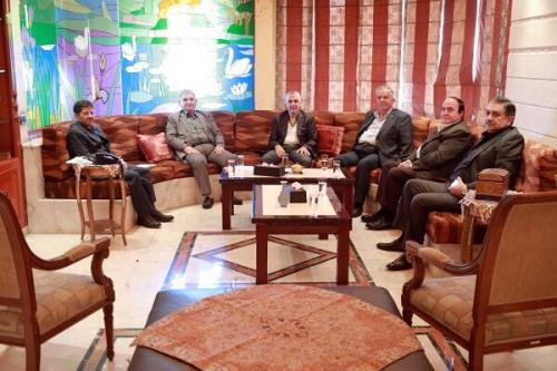دیدار هیئتی از انجمن الشرق لبنان با خامه یار