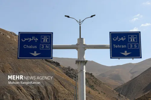 آخرین وضعیت تردد جاده های کشور ترافیک سنگین در چالوس و هراز