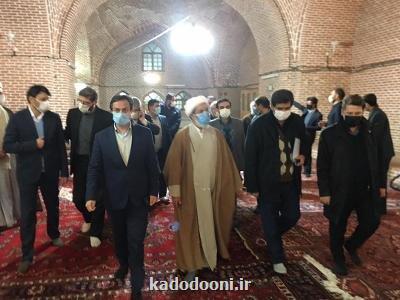 حفاظت و مرمت مسجد تاریخی جامع مرند در دستور كار میراث فرهنگی آذربایجان شرقی